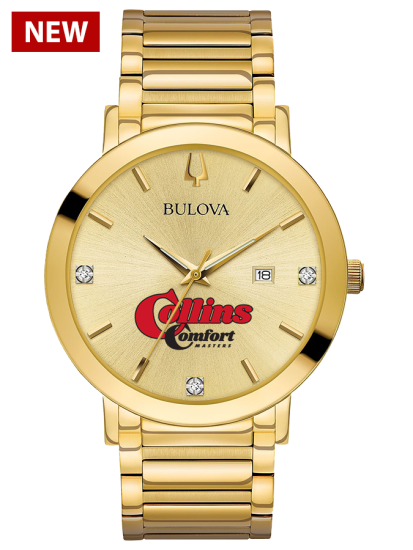 bulova custom logo watch