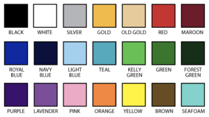 Graduation Stoles colors