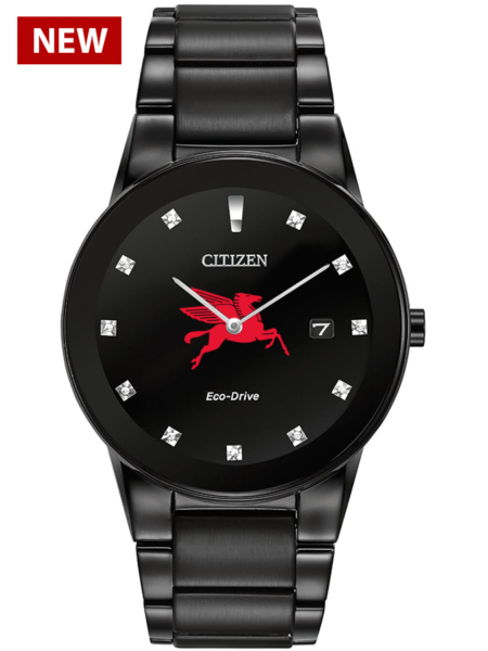 Black on Black Citizen Custom Logo Watches